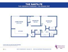 The Santa Fe  floorplan image