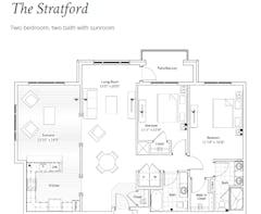 The Stratford floorplan image