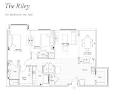 The Riley floorplan image