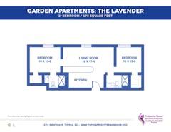 The Lavender floorplan image