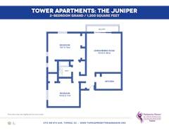The Juniper floorplan image