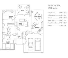 The Chopin  floorplan image