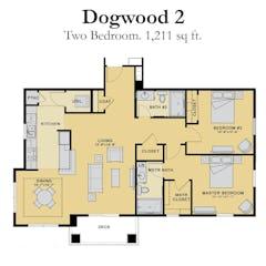 The Dogwood 2 floorplan image