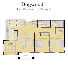 The Dogwood 1 floorplan image