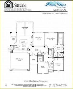 The Morgan floorplan image
