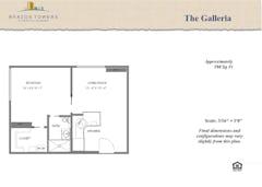 The Galleria floorplan image