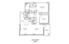 The LakeShore floorplan image