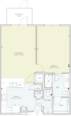 The Brenham floorplan image