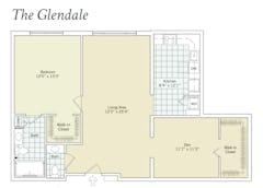 The Glendale floorplan image