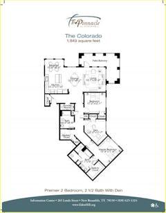 The colorado floorplan image
