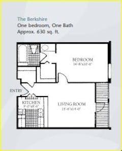 The Berkshire floorplan image