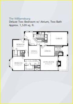 The Williamsburg floorplan image