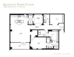 The Kensington Tower Custom floorplan image