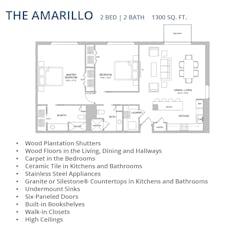 The Amarillo floorplan image