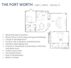 The Fort Worth floorplan image