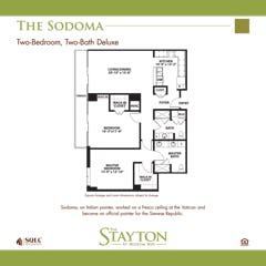 The Sodoma floorplan image