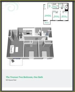 The Truman floorplan image