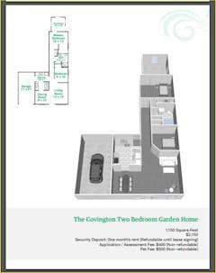 The Covington floorplan image