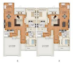 The Oaks B floorplan image