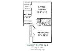 The Garden Home G2 floorplan image