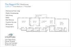 The Regent P6  floorplan image