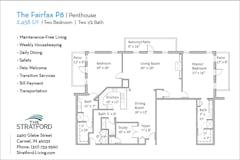 The Fairfax P8  floorplan image