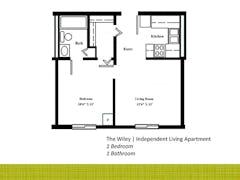 The Wiley  floorplan image