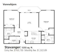 The Stavanger floorplan image