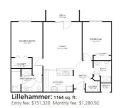 The LIllehammer floorplan image