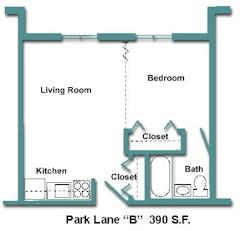 The Park Lane B floorplan image