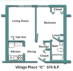 The Village C floorplan image