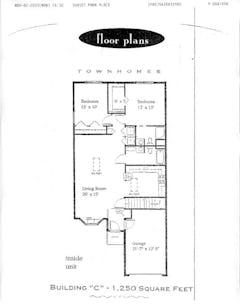 The Building C floorplan image