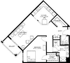 The Bluebell floorplan image