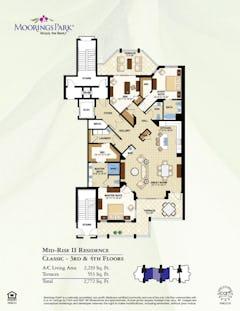 Classic 3rd & 4th Floors floorplan image