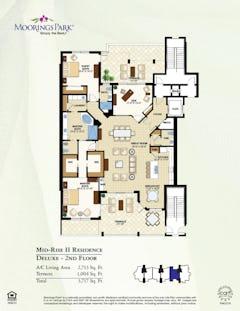 Deluxe  2nd Floor floorplan image