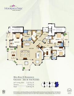 Grande  3rd & 4th Floors floorplan image