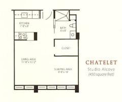 Chatelet floorplan image