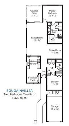 Bougainvillea floorplan image