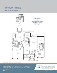 Oakmont floorplan image