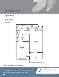 Benton East floorplan image
