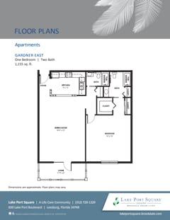 Gardner East floorplan image