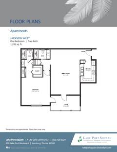 Jackson West floorplan image