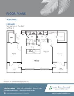 Robinson floorplan image