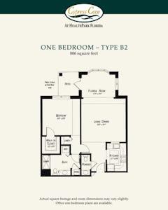 Bedroom B2 floorplan image