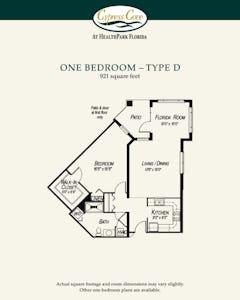 Bedroom D floorplan image