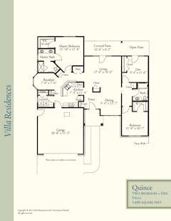 The Quince floorplan image
