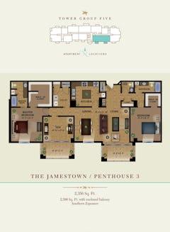Jamestown floorplan image