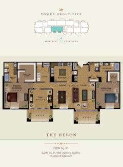Heron floorplan image