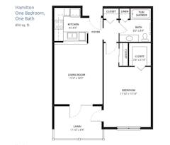 Hamilton floorplan image