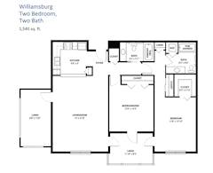 Williamsburg floorplan image